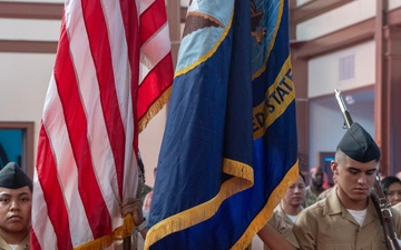 Naval Station Guantanamo Bay pins chiefs during Chief Petty Officer Pinning Ceremony