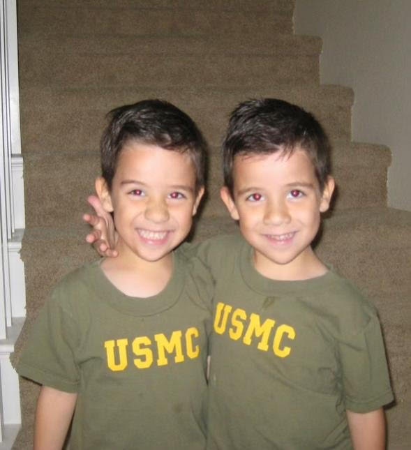 Twins enlist in USMC, become MSGs bound for South Africa