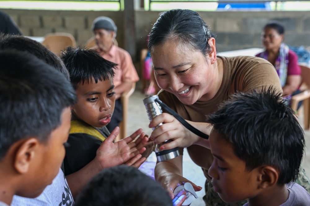 Pacific Partnership 2024-2 Community Health Engagement and Band Performance at Malem Elementary School