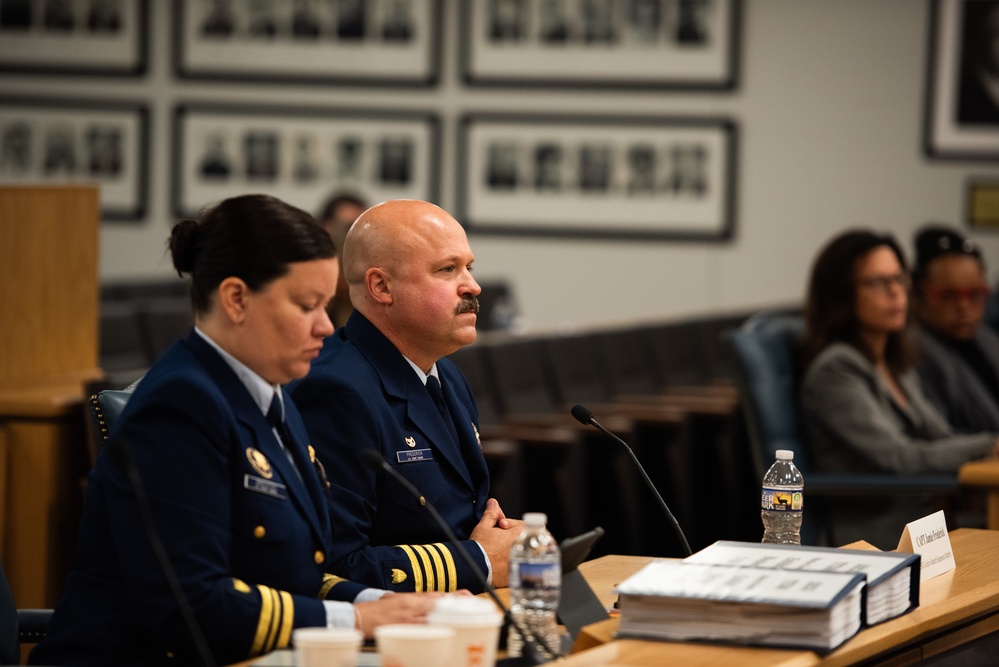 Witnesses testify at U.S. Coast Guard Marine Board of Investigation Titan submersible hearing