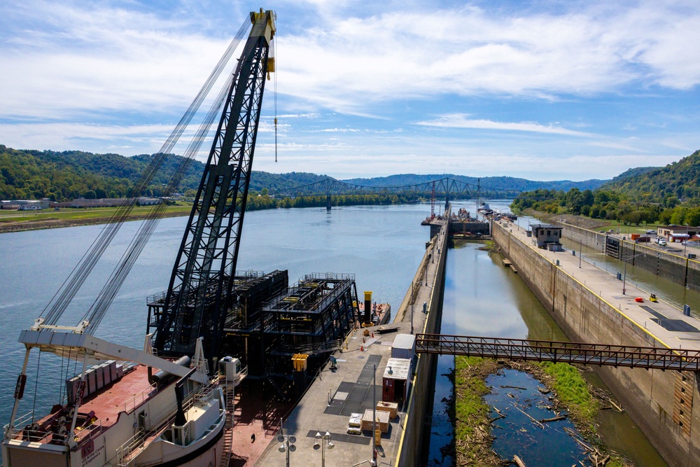 From wear-and-tear to substantial repair: Pittsburgh District extends life of Hannibal Locks and Dam