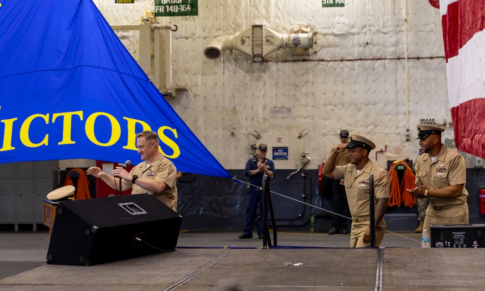 USS Gerald R. Ford (CVN 78) Chief Pinning Ceremony