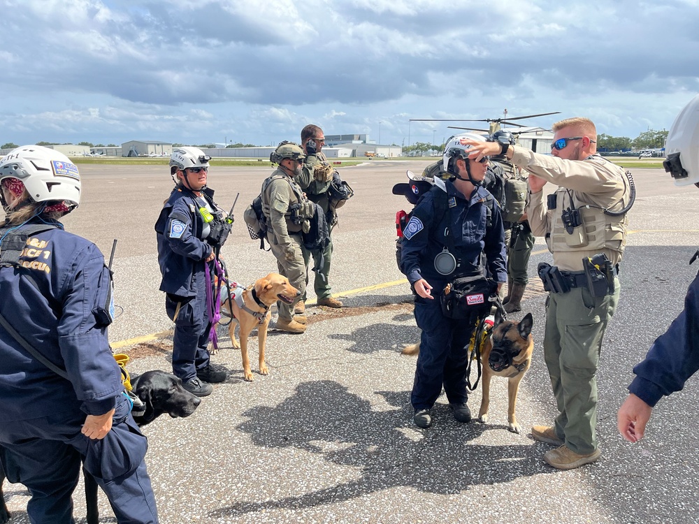 USAR Team Arrives in St. Petersburg