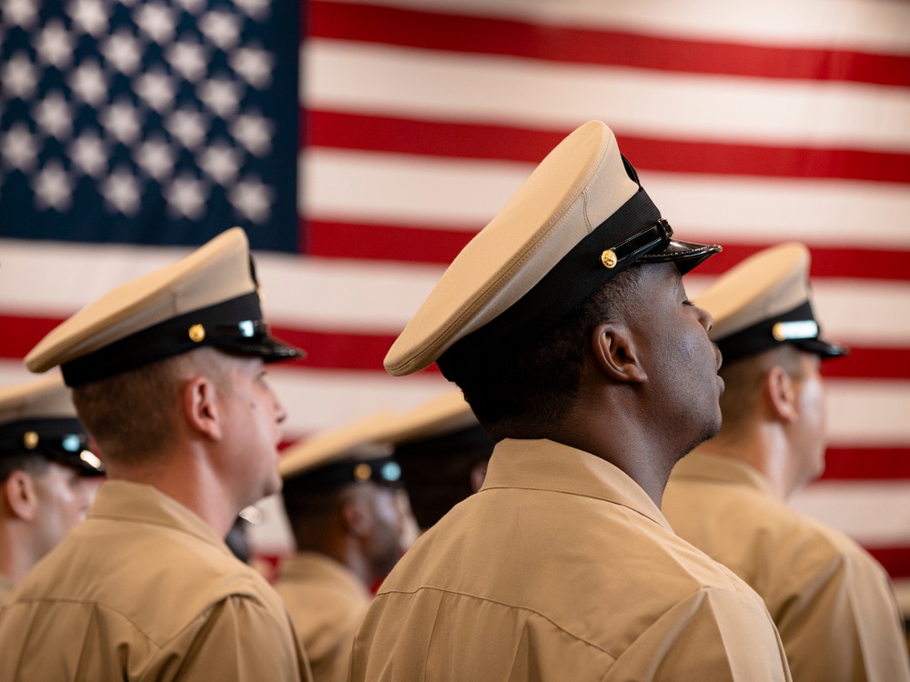 USS Gerald R. Ford (CVN 78) Chief Pinning Ceremony