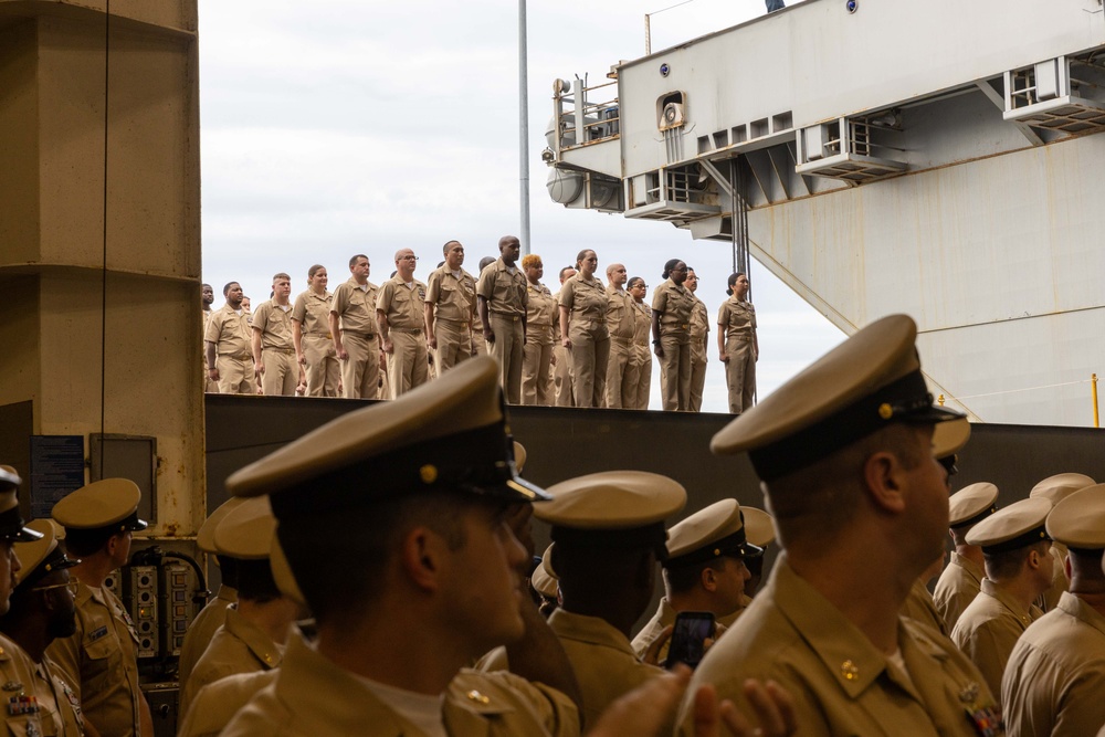 USS Gerald R. Ford (CVN 78) Chief Pinning Ceremony