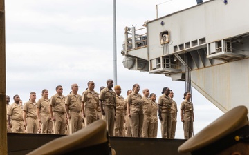 USS Gerald R. Ford (CVN 78) Chief Pinning Ceremony