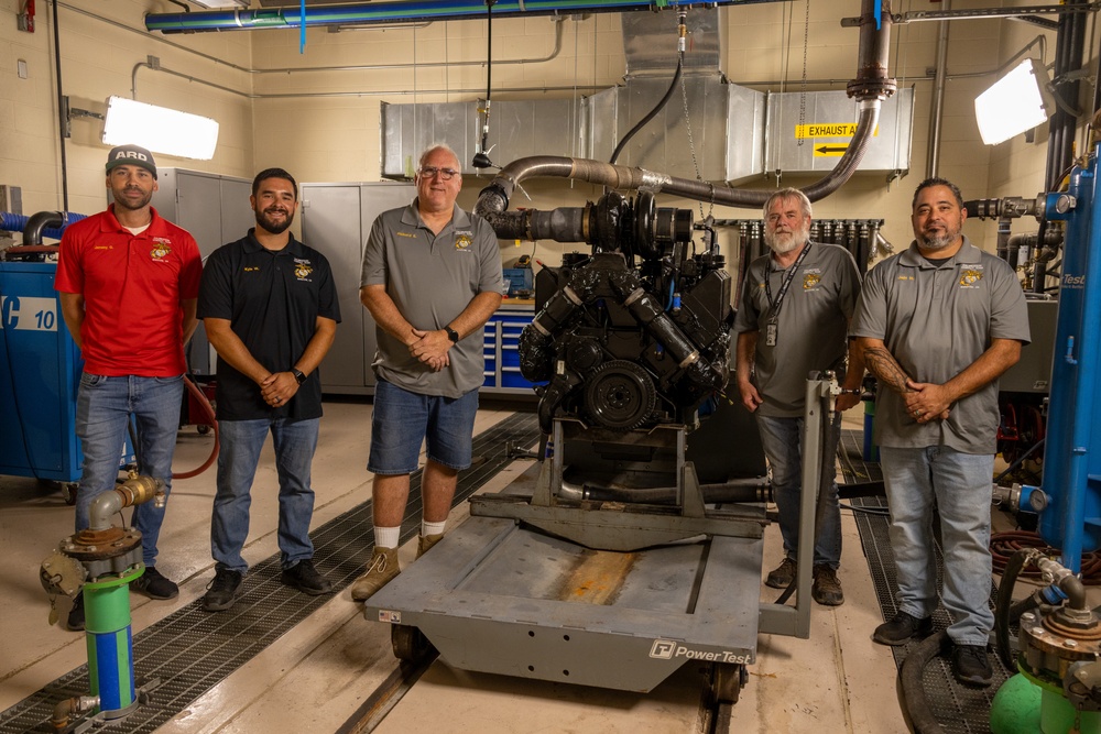 Test, Measurement and Diagnostic Equipment Team aboard MCLBB