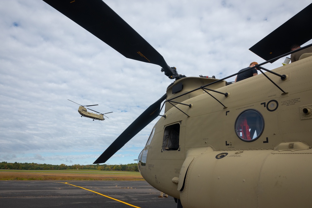 Connecticut Army National Guard Deploys Aviators In Response to Hurricane Helene