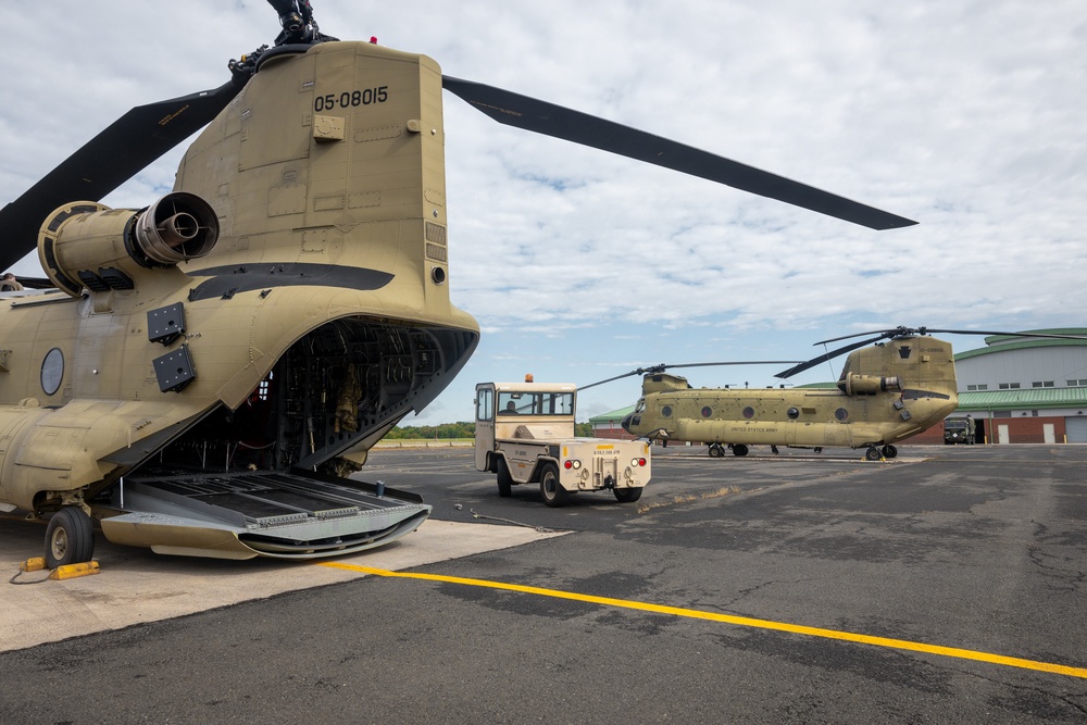 Connecticut Army National Guard Deploys Aviators In Response to Hurricane Helene