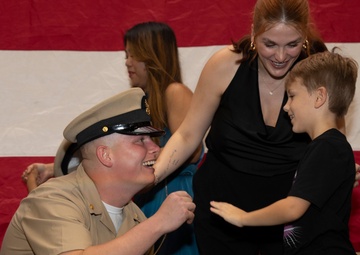 USS Gerald R. Ford (CVN 78) Chief Pinning Ceremony