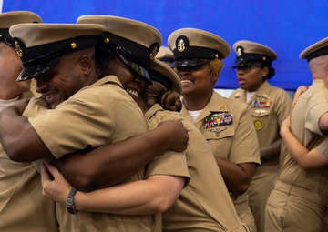 USS Gerald R. Ford (CVN 78) Chief Pinning Ceremony