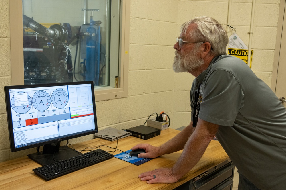 Test, Measurement and Diagnostic Equipment Team aboard MCLBB