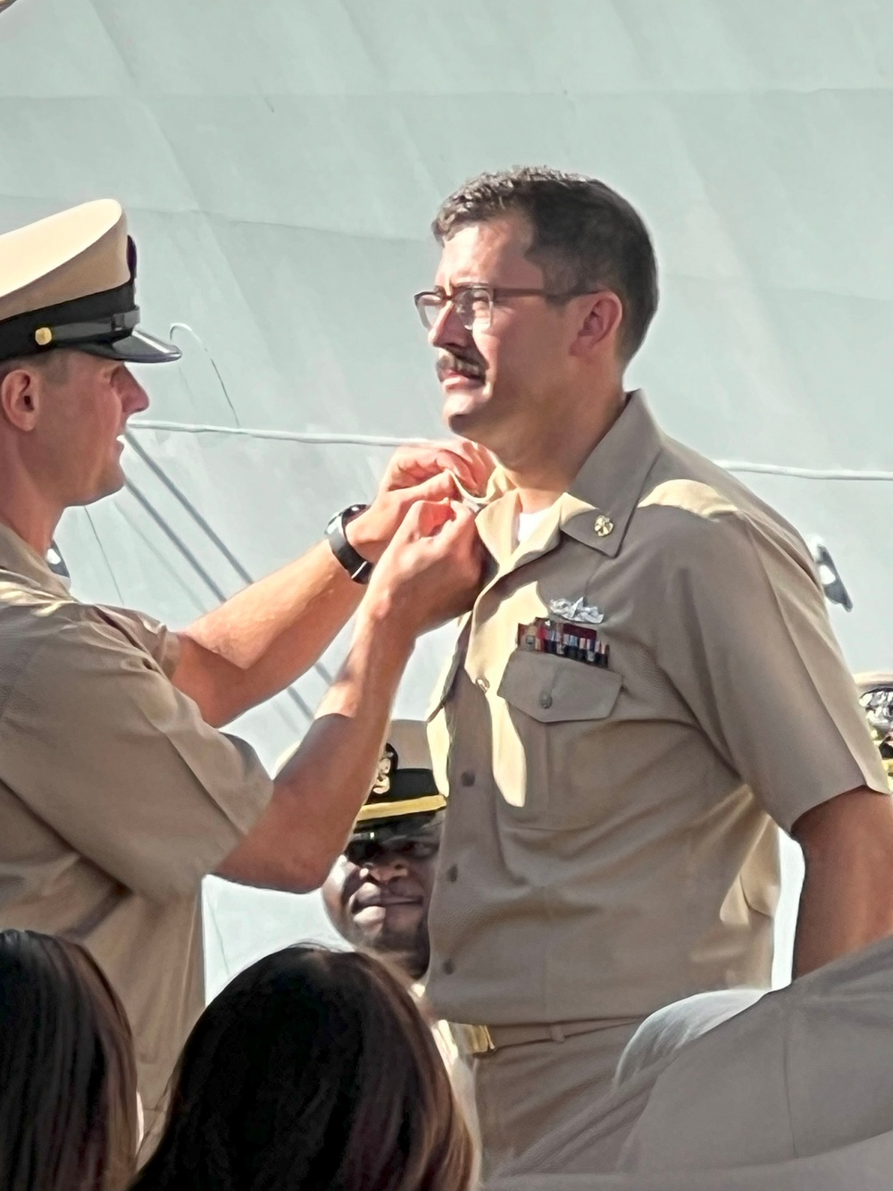 USS Antietam Pins its Final Chiefs