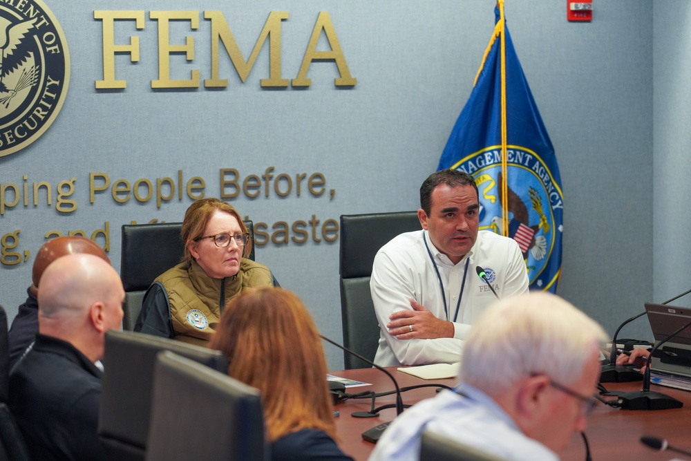 FEMA Hosts Interagency Teleconference and Operations Briefing