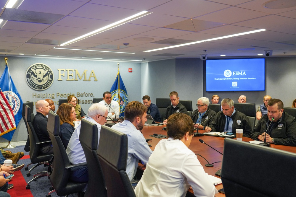 FEMA Hosts Interagency Teleconference and Operations Briefing