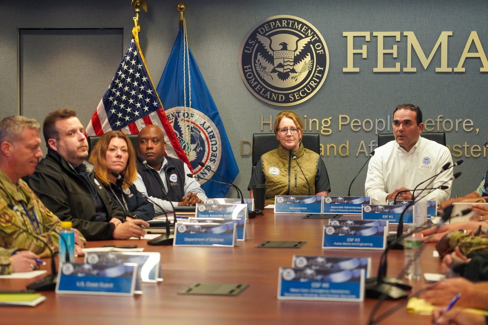 FEMA Hosts Interagency Teleconference and Operations Briefing