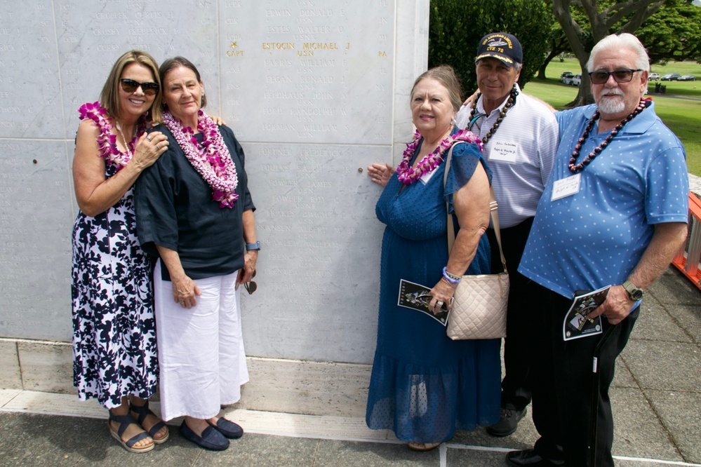 Navy Families Honor Fallen Service Members at POW/MIA Recognition Day Rosette Ceremony