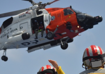 Coast Guard Cutter Bear conducts operations north of Haiti