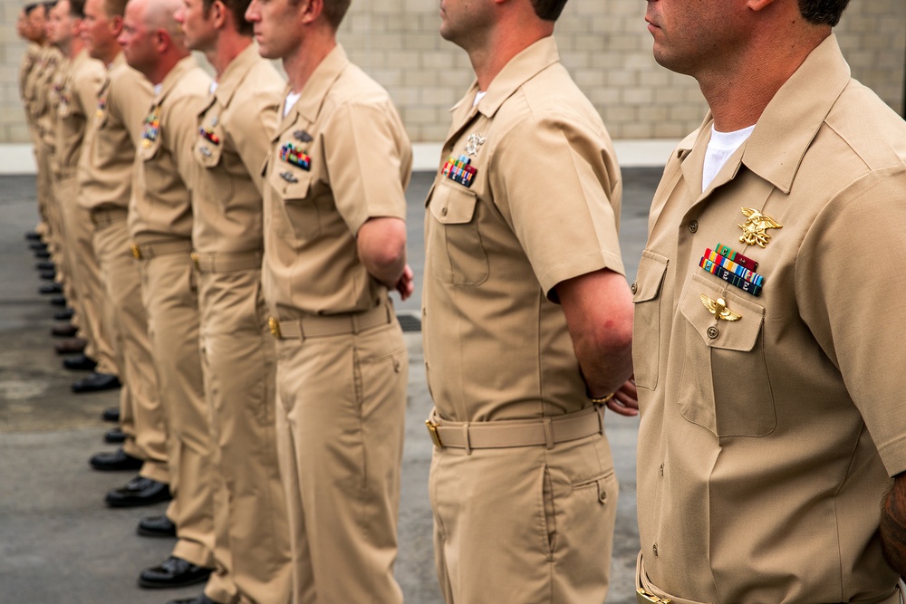 Naval Special Warfare Center FY 25 Chief Pinning Ceremony