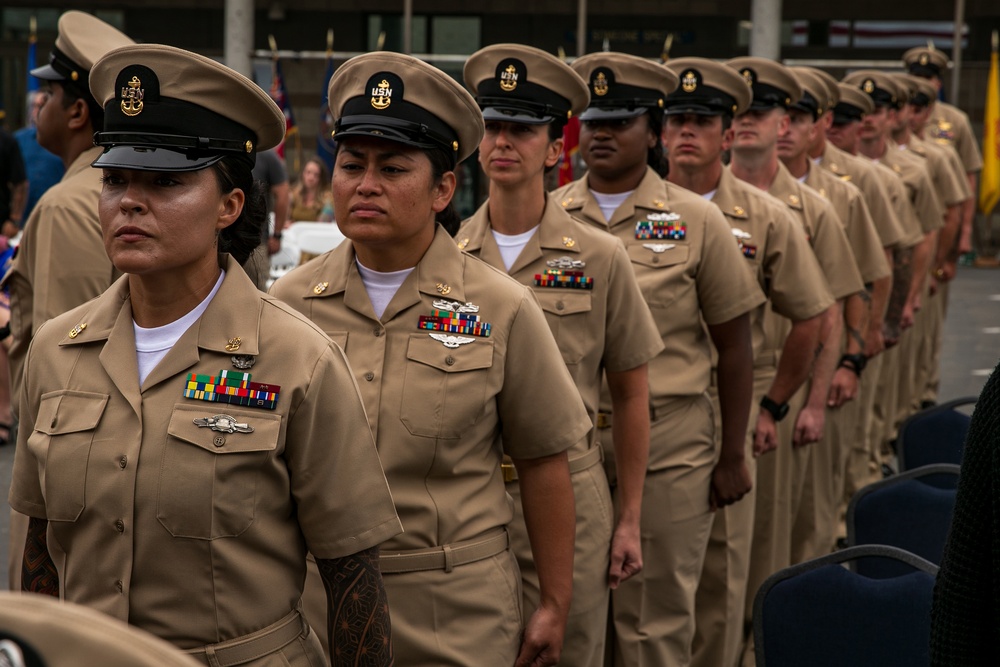 Naval Special Warfare Center FY 25 Chief Pinning Ceremony