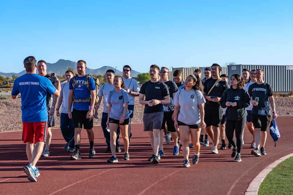 Suicide Prevention Awareness Month campaign wingman ruck walk