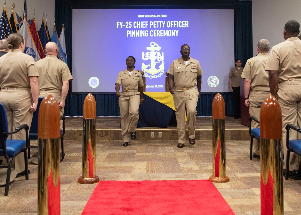 Navy Medicine Readiness and Training Command Pensacola Chief Pinning Ceremony