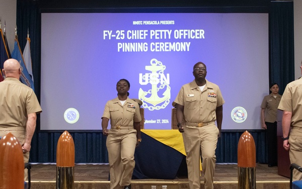 Navy Medicine Readiness and Training Command Pensacola Chief Pinning Ceremony