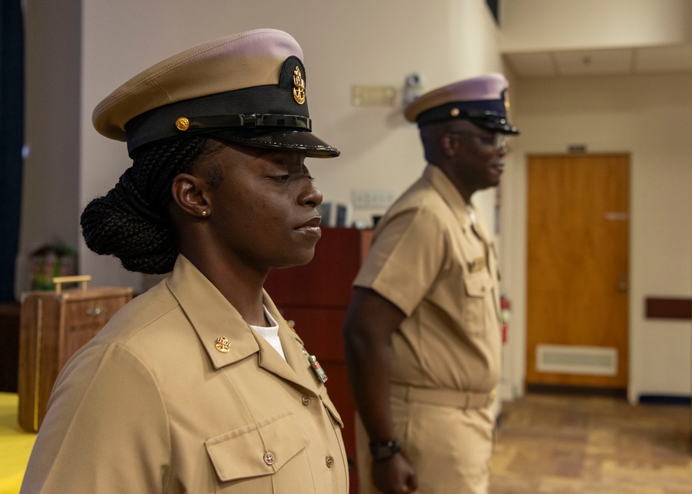 Navy Medicine Readiness and Training Command Pensacola Chief Pinning Ceremony