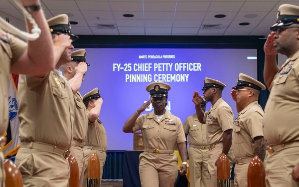 Navy Medicine Readiness and Training Command Pensacola Chief Pinning Ceremony