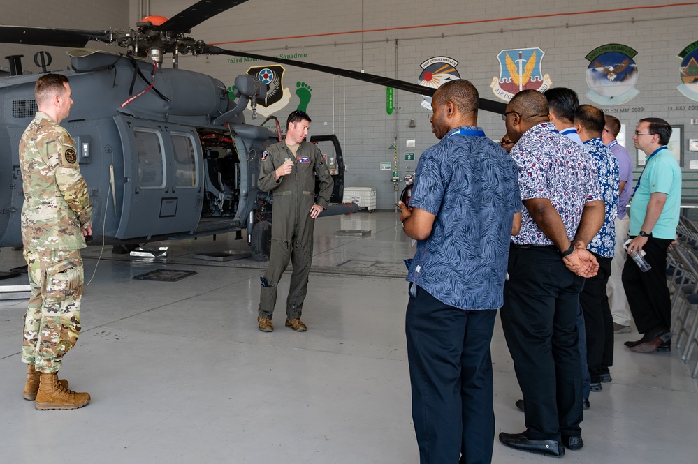 USAF Chaplain Corps tour Nellis AFB