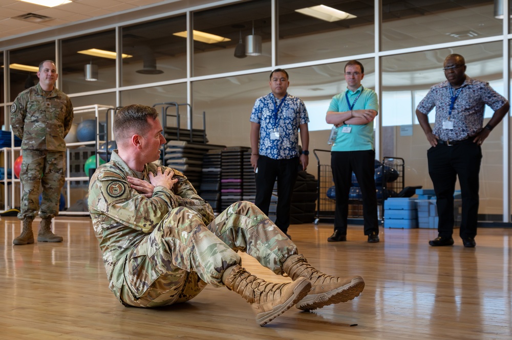 USAF Chaplain Corps tour Nellis AFB