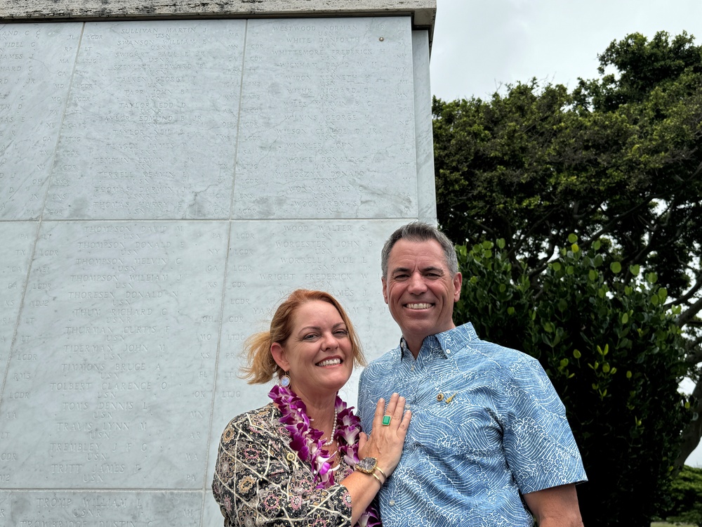 Navy Families Honor Fallen Service Members at POW/MIA Recognition Day Rosette Ceremony