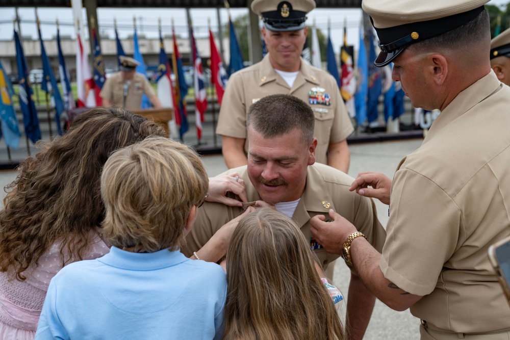 NBVC CPO Pinning Ceremony