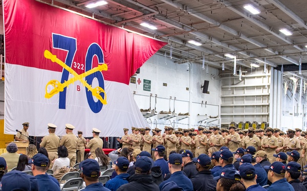 USS Ronald Reagan (CVN 76) advances 18 chief petty officers during ceremony