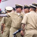 USS Ronald Reagan (CVN 76) advances 18 chief petty officers during ceremony