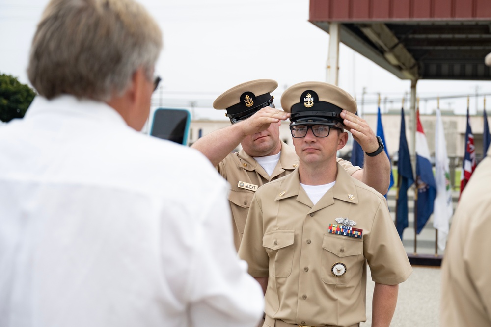 NBVC CPO Pinning Ceremony