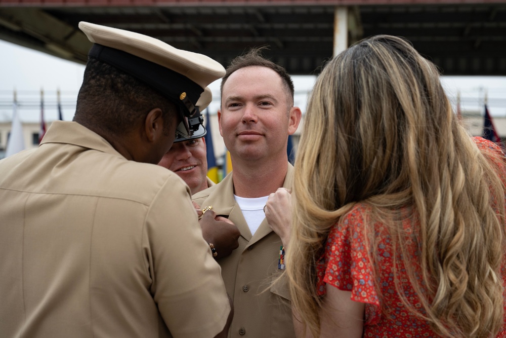 NBVC CPO Pinning Ceremony