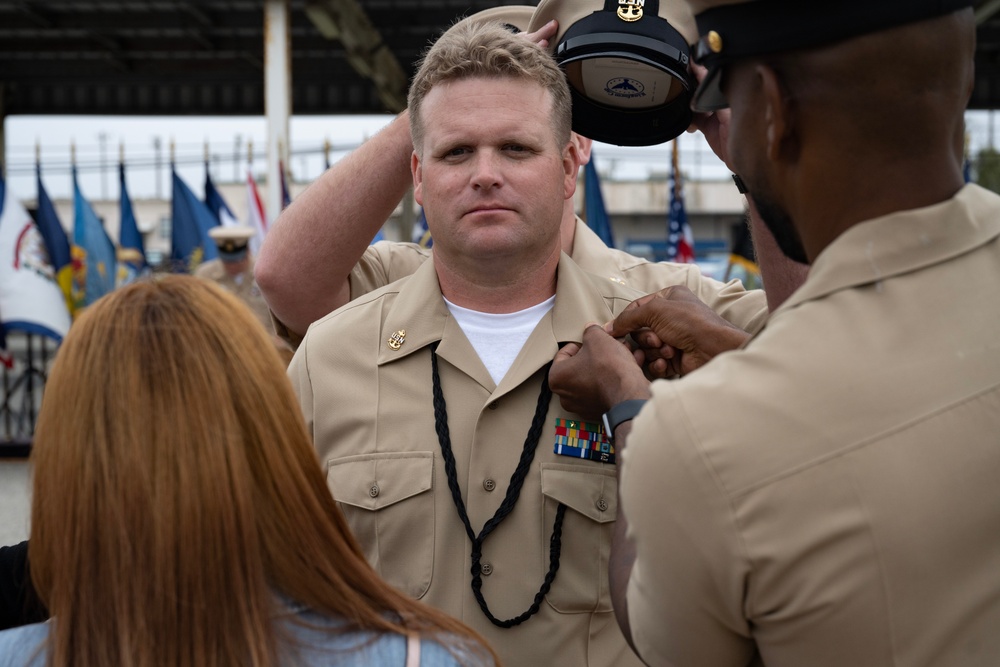 NBVC CPO Pinning Ceremony