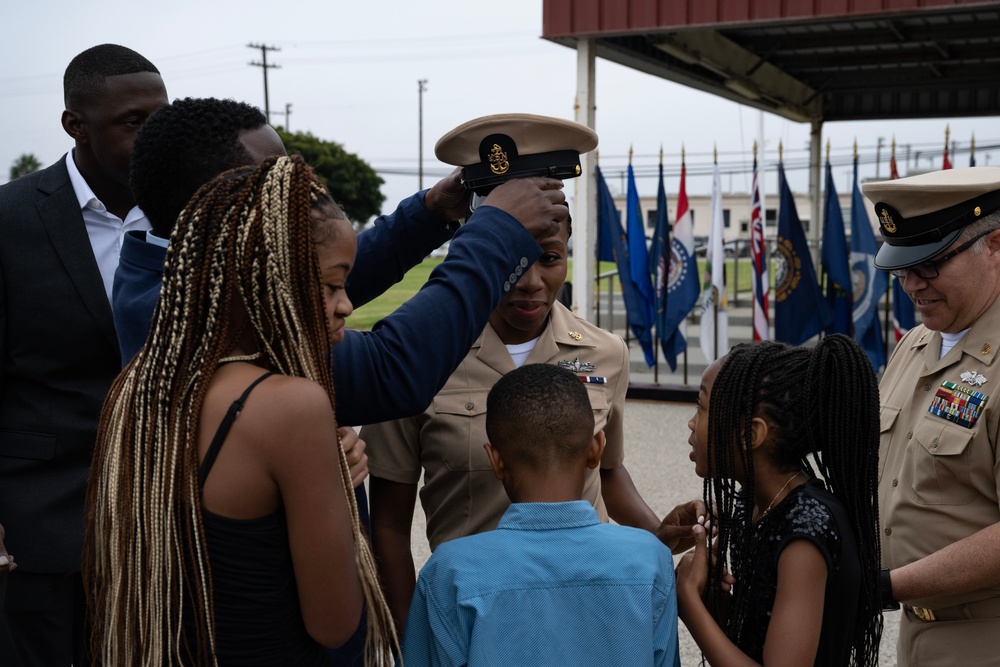 NBVC CPO Pinning Ceremony