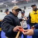 USS Ronald Reagan (CVN 76) Sailors conduct MK-1 Life Preserver inspection