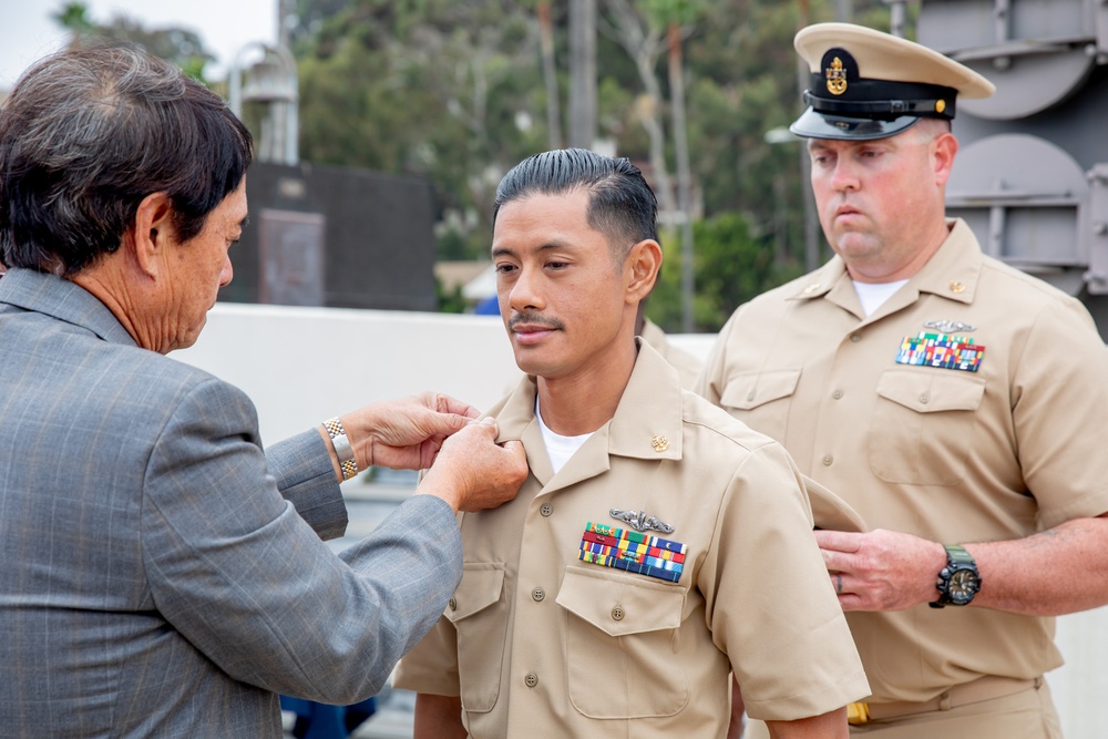 CSS-11 Combined Chief Pinning Ceremony