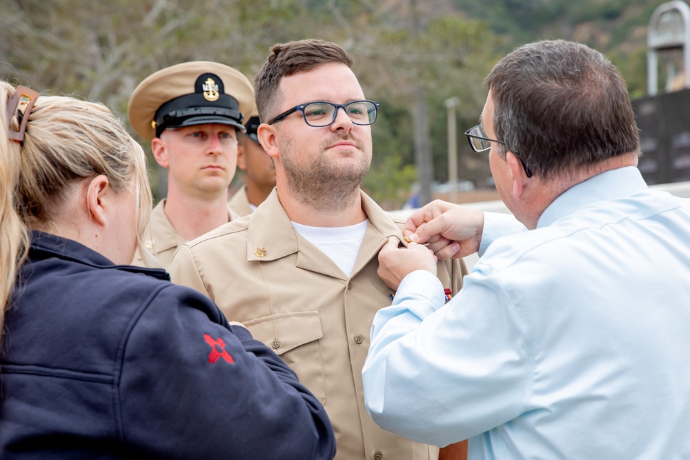 CSS-11 Combined Chief Pinning Ceremony