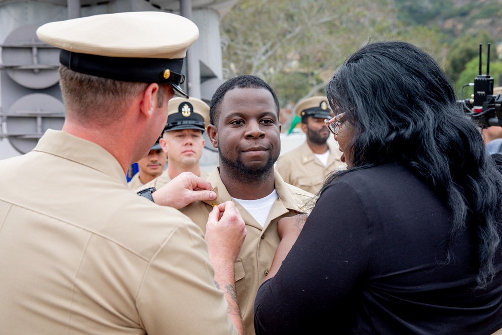 CSS-11 Combined Chief Pinning Ceremony