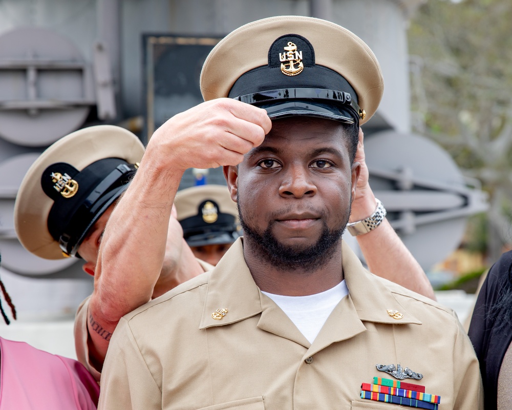 CSS-11 Combined Chief Pinning Ceremony