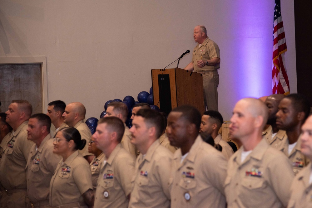 Master Chief Petty Officer of the Navy Speaks at Naval Activity Mid-South Chief Pinning