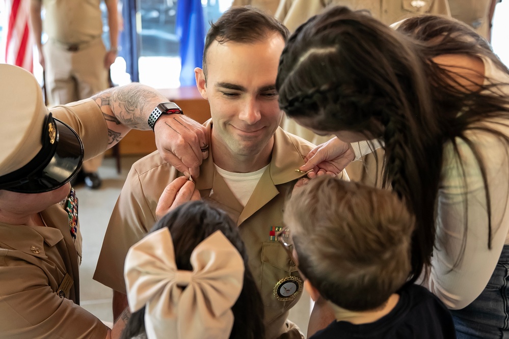 Portland Sailor promoted to Chief Petty Officer