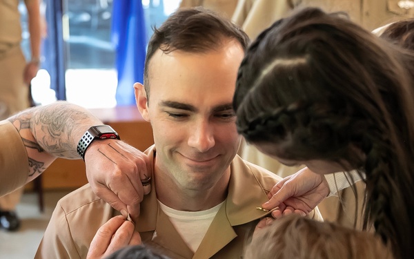 Portland Sailor promoted to Chief Petty Officer