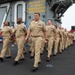 USS Carl Vinson U.S. Navy Chief Petty Officer Pinning Ceremony