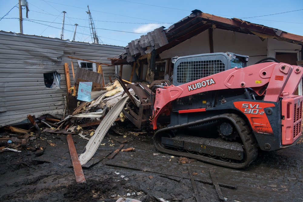 202d RED HORSE Clears Roads Following Hurricane Helene