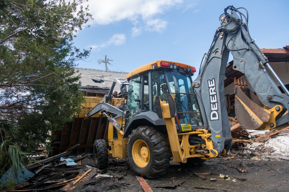 202d RED HORSE Clears Roads Following Hurricane Helene